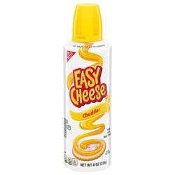 Easy Cheese Cheddar Cheese Snack, 8 oz