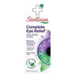 Similasan Sterile Lubricant Eye Drops, Preservative-Free, 0.33 fl oz