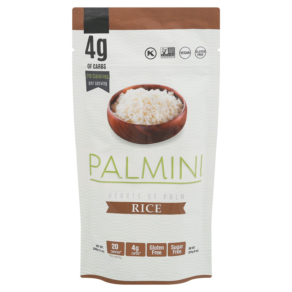 slide 12 of 13, Palmini Hearts of Palm Rice 12 oz, 12 oz