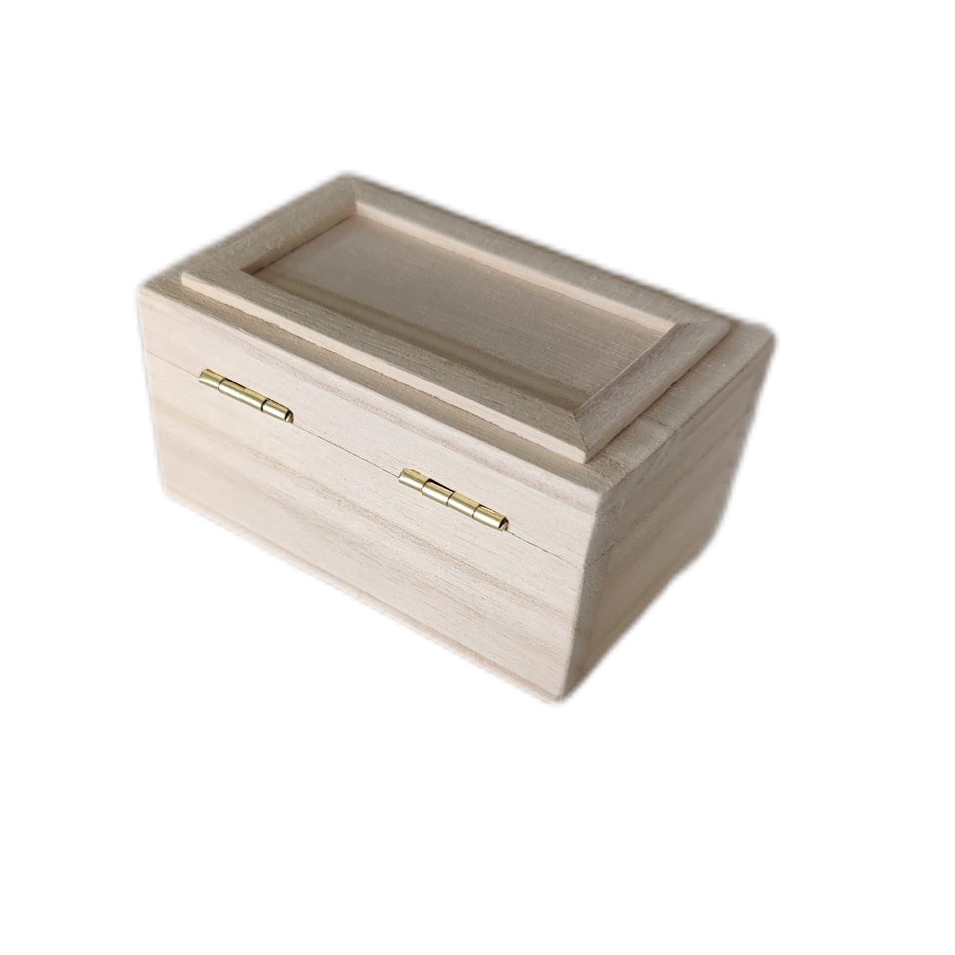 slide 2 of 3, Wooden Trinket Box By Make Market, 5 in x 2 in x 2 in