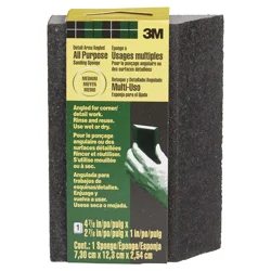 3M Detailed Angled All-Purpose Sanding Sponge - 2.875 x 4.875 x 1 in