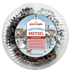 Giant Eagle Pretzel Assortment, Winter Wonder