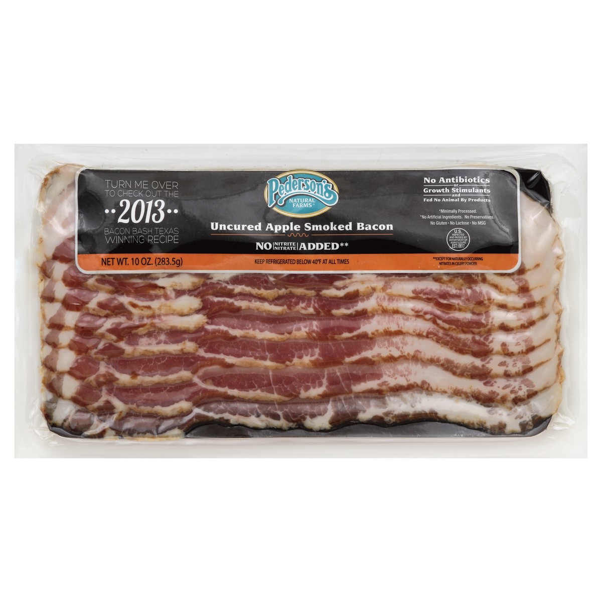 slide 4 of 5, Pederson's Pedersons Natural Farms Bacon 10 oz, 10 oz