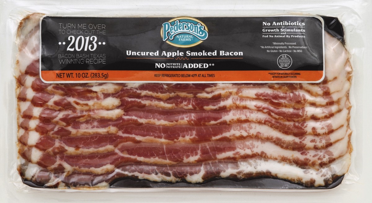 slide 1 of 5, Pederson's Pedersons Natural Farms Bacon 10 oz, 10 oz