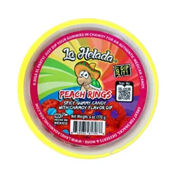 La Helada Gummy Peach Rings