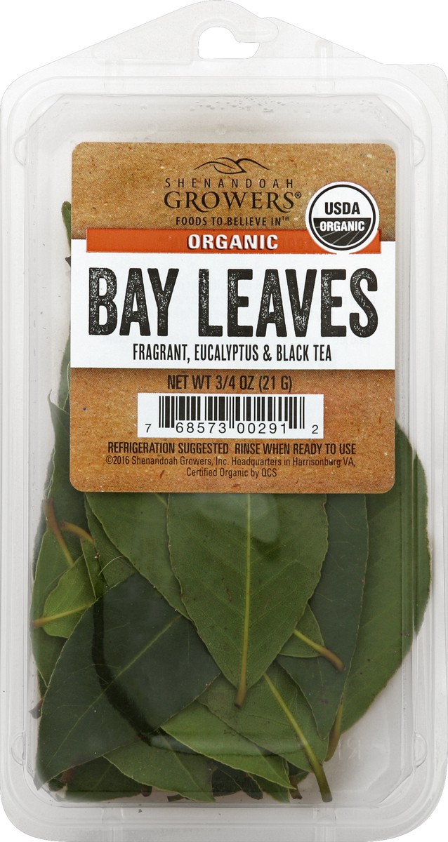 slide 1 of 4, Shenandoah Growers Organic Bay Leaves, 0.75 oz