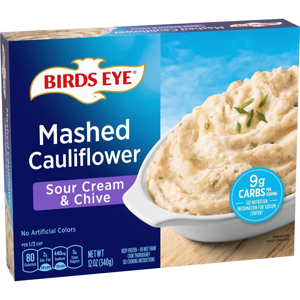 slide 2 of 3, Birds Eye Veggie Made Sour Cream & Chives Mashed Cauliflower, 12 oz