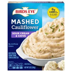 Birds Eye Sour Cream & Chive Mashed Cauliflower 12 oz