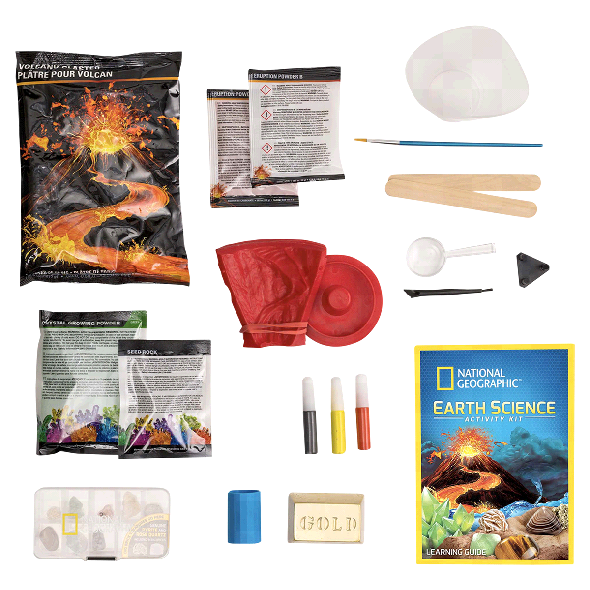slide 12 of 13, National Geographic Earth Science Activity Set, 1 ct