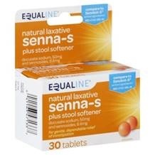 slide 1 of 1, Equaline Senna-s Laxative, 30 ct