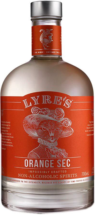 slide 1 of 1, Lyre's Lyres Italian Orange Sec, 24 oz
