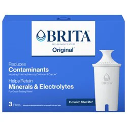 Brita Replacement Water Filter for Pitchers, 3 Count