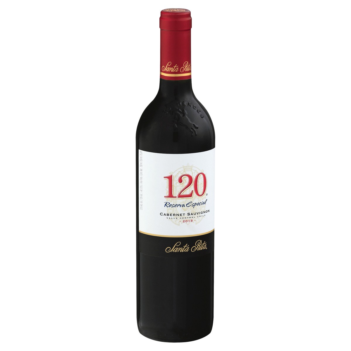 slide 3 of 9, Santa Rita 120 Reserva Especial 2018 Valle Central Chile Cabernet Sauvignon 750 ml, 750 ml