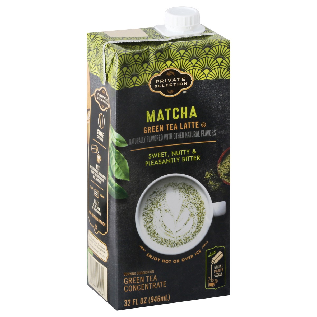 slide 8 of 9, Private Selection Matcha Green Tea Latte Concentrate - 32 fl oz, 32 fl oz