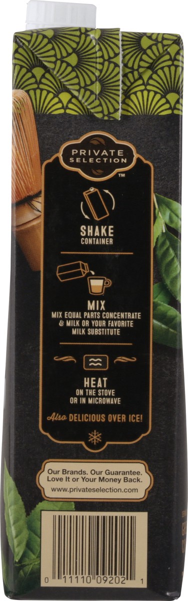 slide 5 of 9, Private Selection Matcha Green Tea Latte Concentrate - 32 fl oz, 32 fl oz