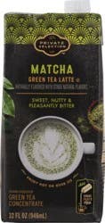 Private Selection Matcha Green Tea Latte Concentrate - 32 fl oz