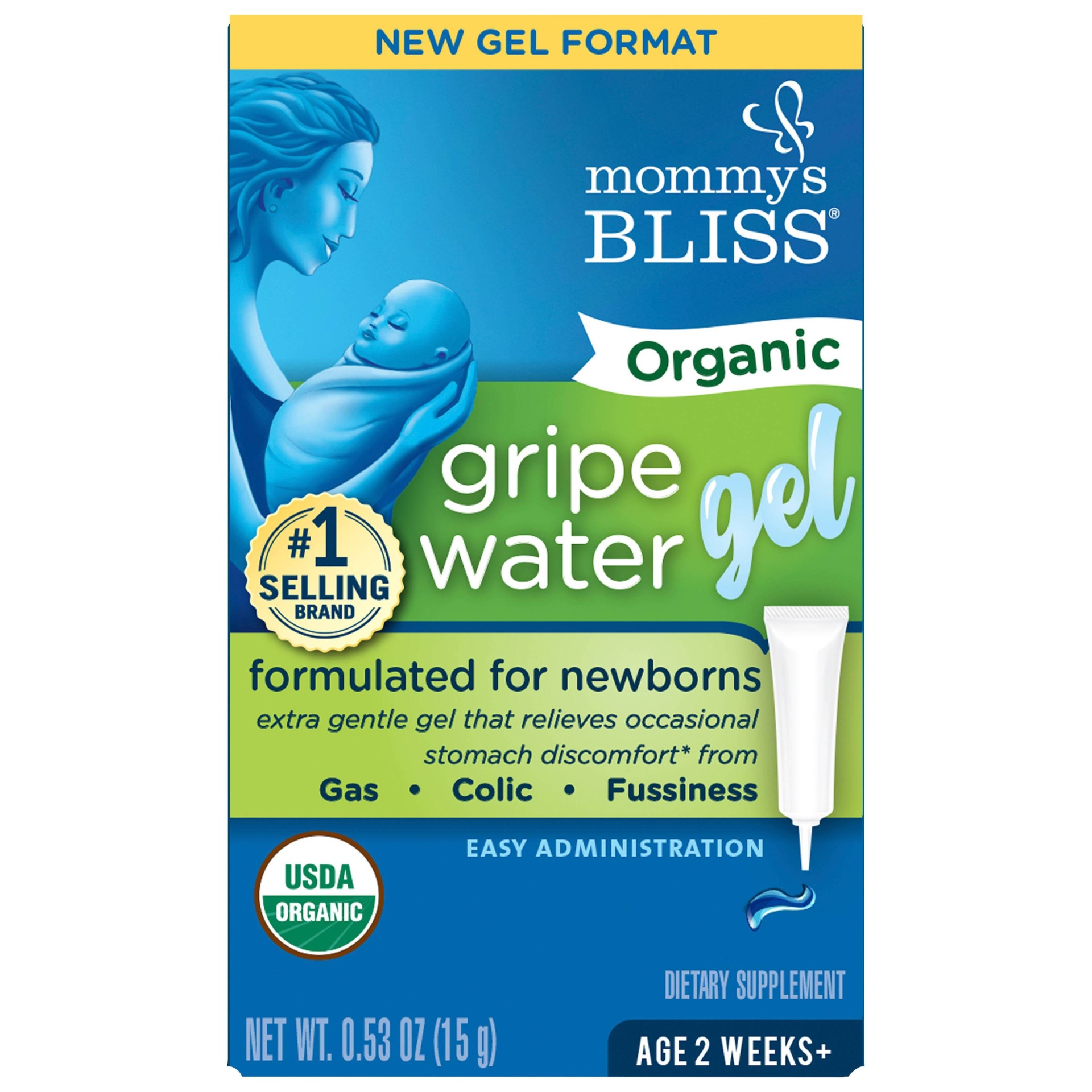 slide 1 of 1, Mommy's Bliss Organic Gripe Water Gel Formulated for Newborns,., 53 oz