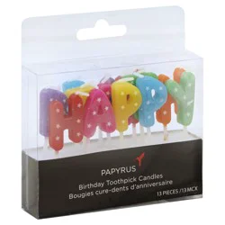 Papyrus Birthday Words Candles