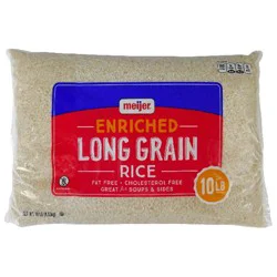 Meijer Extra Long Grain Rice, 160 Oz