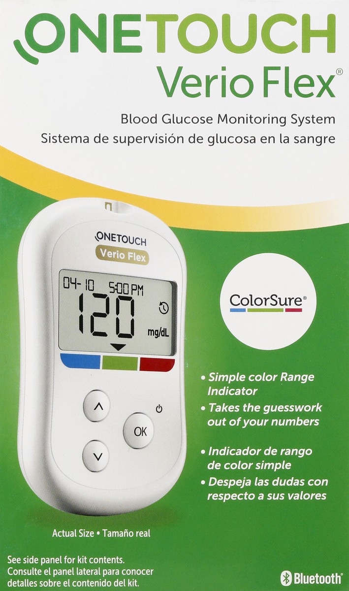 slide 5 of 9, OneTouch OTVF Meter System mg US (LED), 1 ct