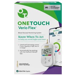 OneTouch Verio Flex Blood Glucose Monitoring System