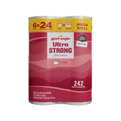 Giant Eagle Ultra Strong Bath 6 Mega Roll