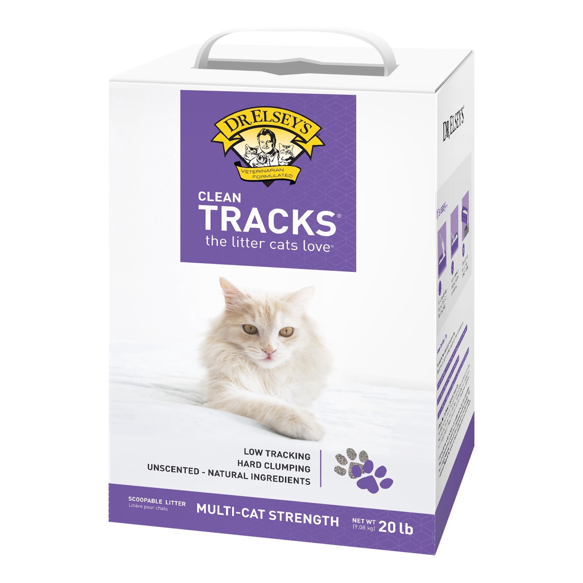 slide 1 of 1, Dr. Elsey's Litter Clean Tracks, 20 lb