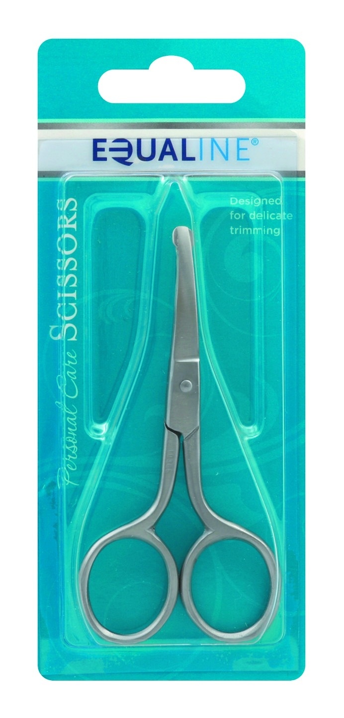 slide 1 of 1, Equaline Safety Scissors Stainless Steel, 1 ct