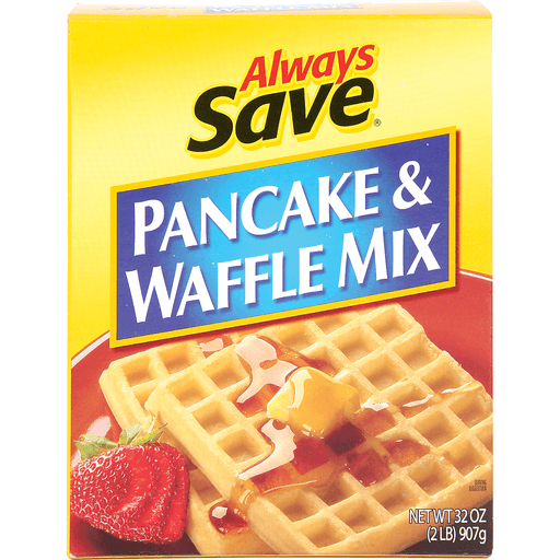 slide 1 of 1, Always Save Pancake Mix, 32 oz