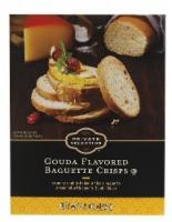 slide 1 of 1, Private Selection Gouda Flavored Baguette Crisps, 4.5 oz