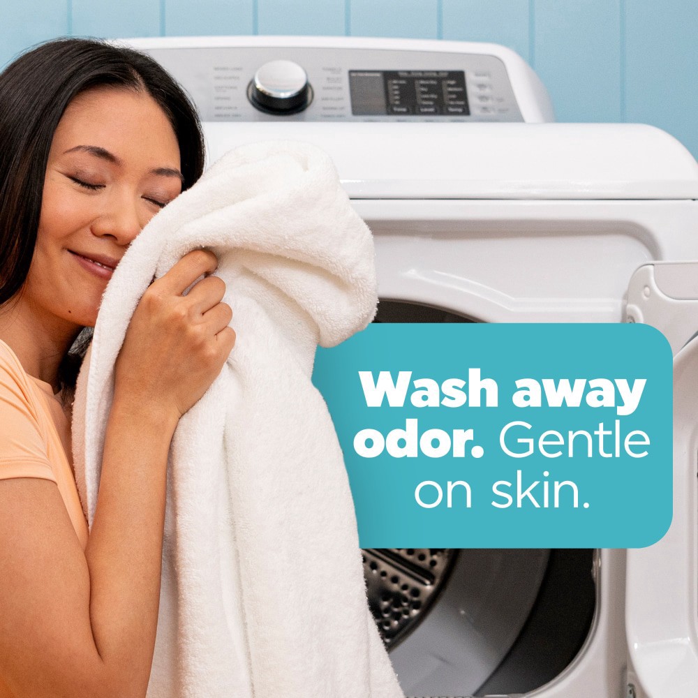 slide 6 of 6, Tide Free and Gentle Odor Refresh Laundry Detergent Liquid, 92 fl oz