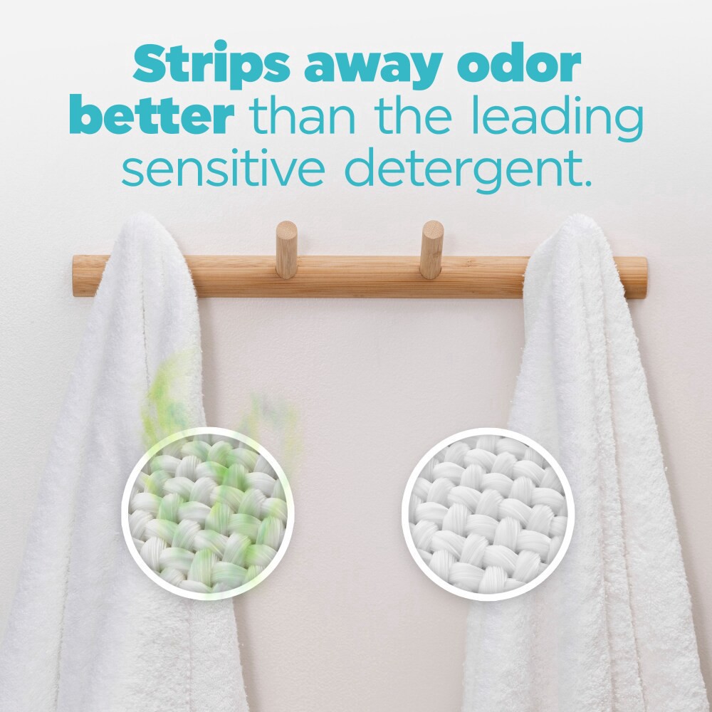 slide 3 of 6, Tide Free and Gentle Odor Refresh Laundry Detergent Liquid, 92 fl oz