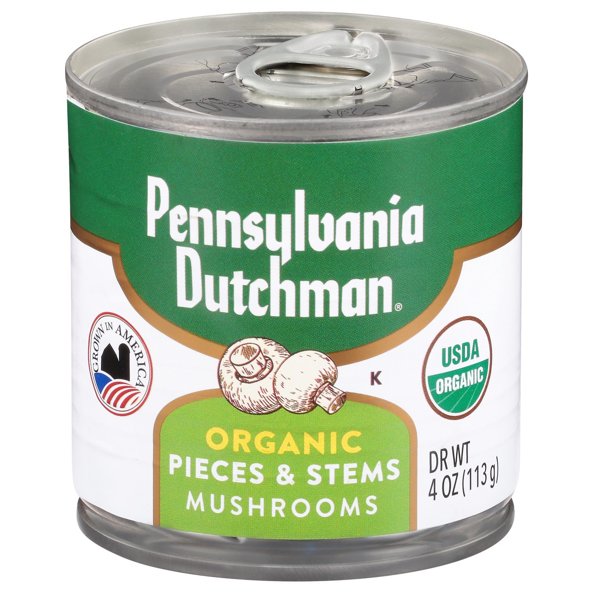 slide 8 of 14, Pennsylvania Dutchman Organic Pieces & Stems Mushrooms 4 oz, 4 oz