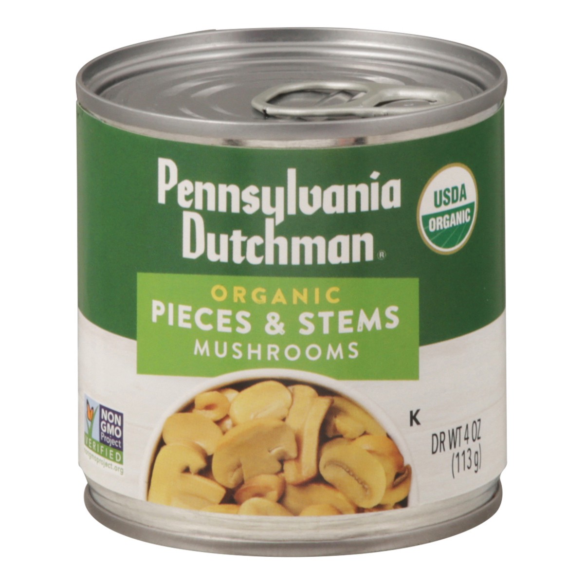 slide 1 of 14, Pennsylvania Dutchman Organic Pieces & Stems Mushrooms 4 oz, 4 oz