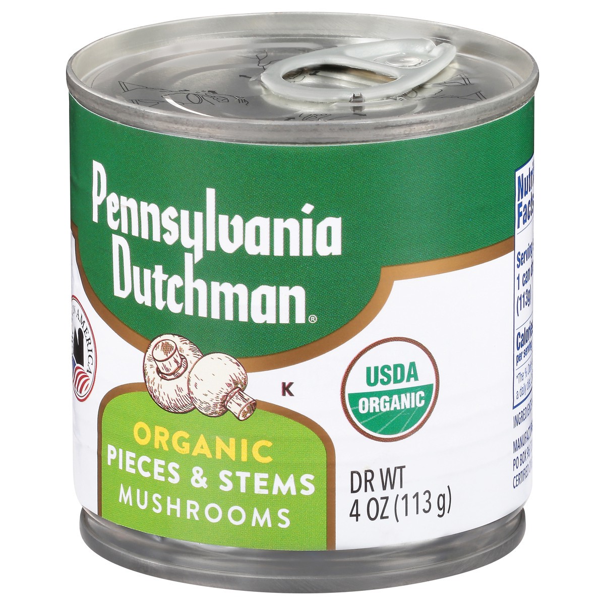 slide 7 of 14, Pennsylvania Dutchman Organic Pieces & Stems Mushrooms 4 oz, 4 oz