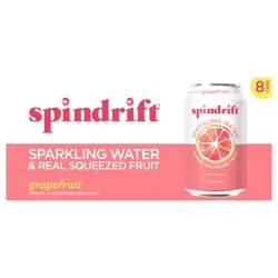 Spindrift 12 oz. Grapefruit Sparkling Water 8pk