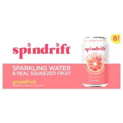 Spindrift 12 oz. Grapefruit Sparkling Water 8pk