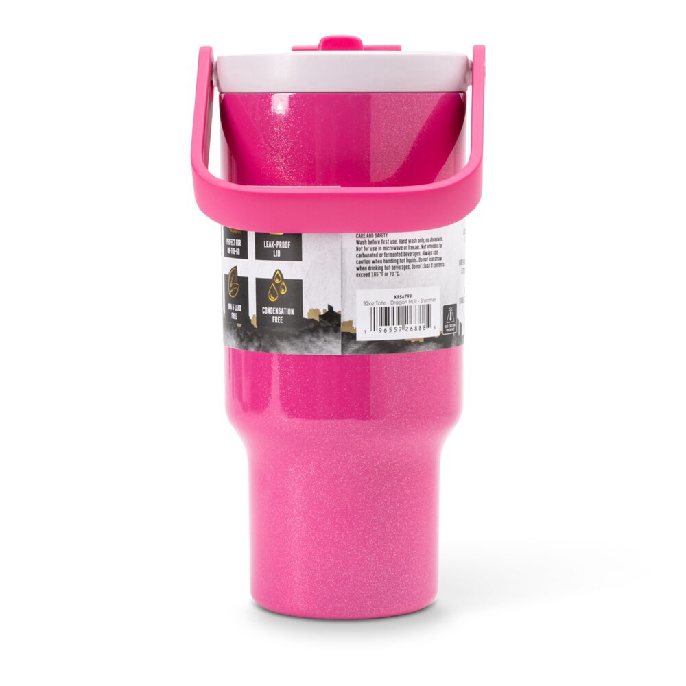 slide 4 of 5, Manna™ Tote™ Bottle - Pink, 32 oz