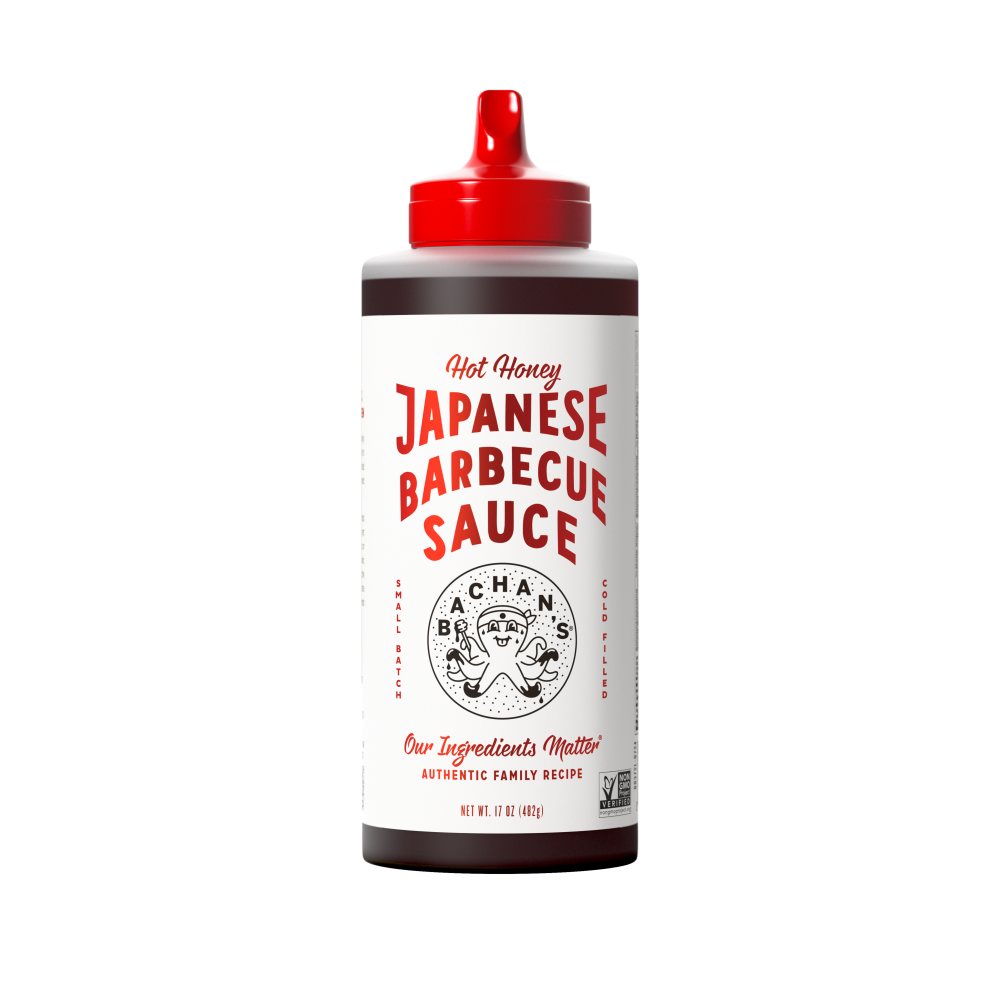 slide 3 of 4, Bachan's® Hot Honey Japanese BBQ Sauce, 17 oz