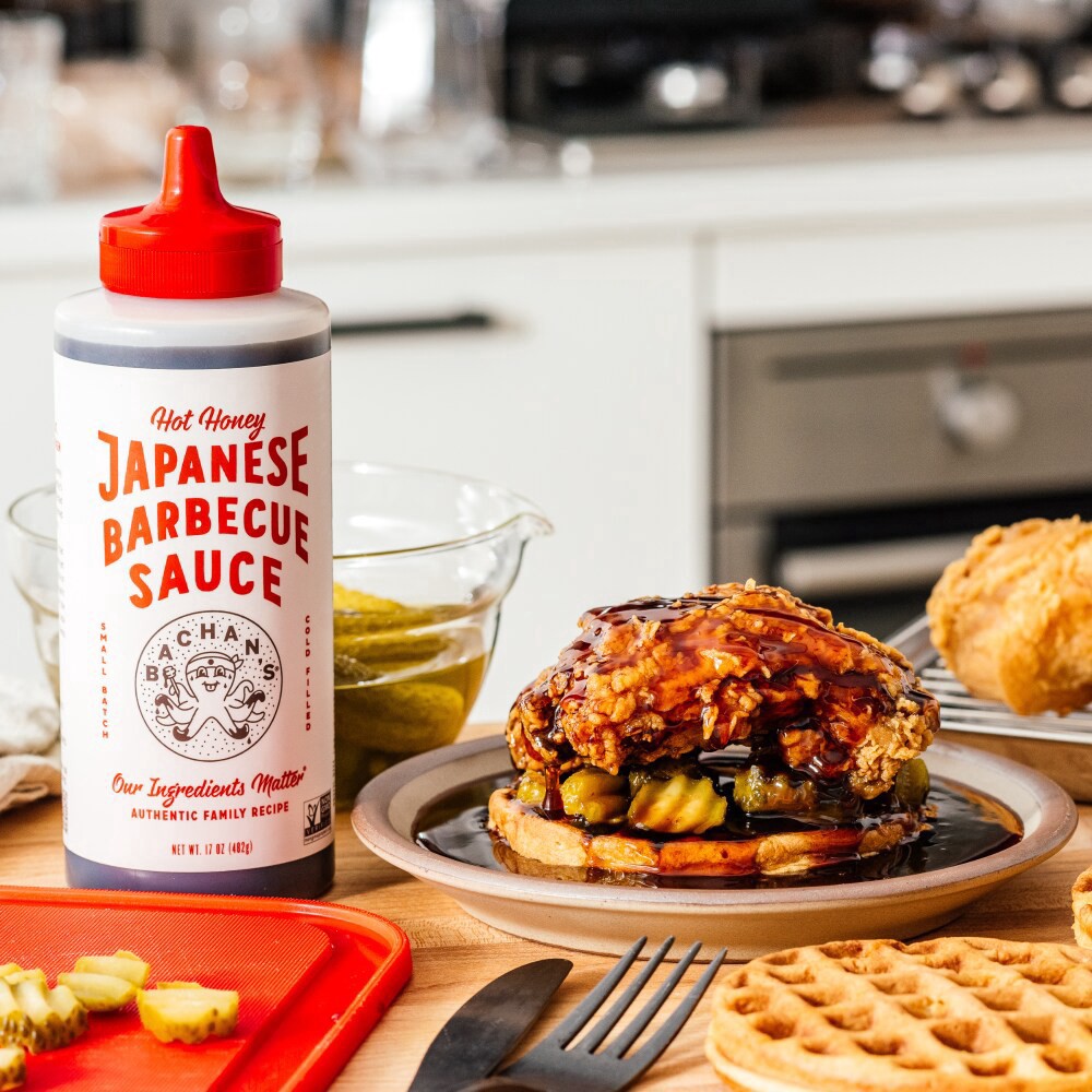 slide 4 of 4, Bachan's® Hot Honey Japanese BBQ Sauce, 17 oz