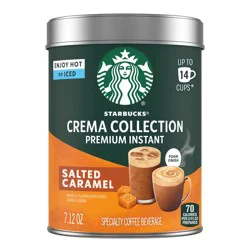 Starbucks® Crema Premium Salted Caramel Instand Coffee