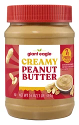 Giant Eagle Creamy Peanut Butter