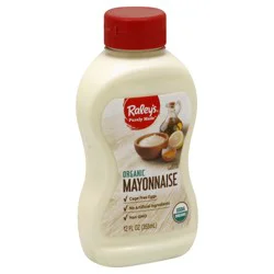 Raley's Purely Made Organic Mayonnaise 12 oz