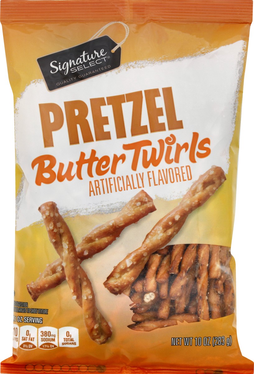 slide 3 of 12, Signature Select Butter Twirls Pretzel 10.0 oz, 10 oz