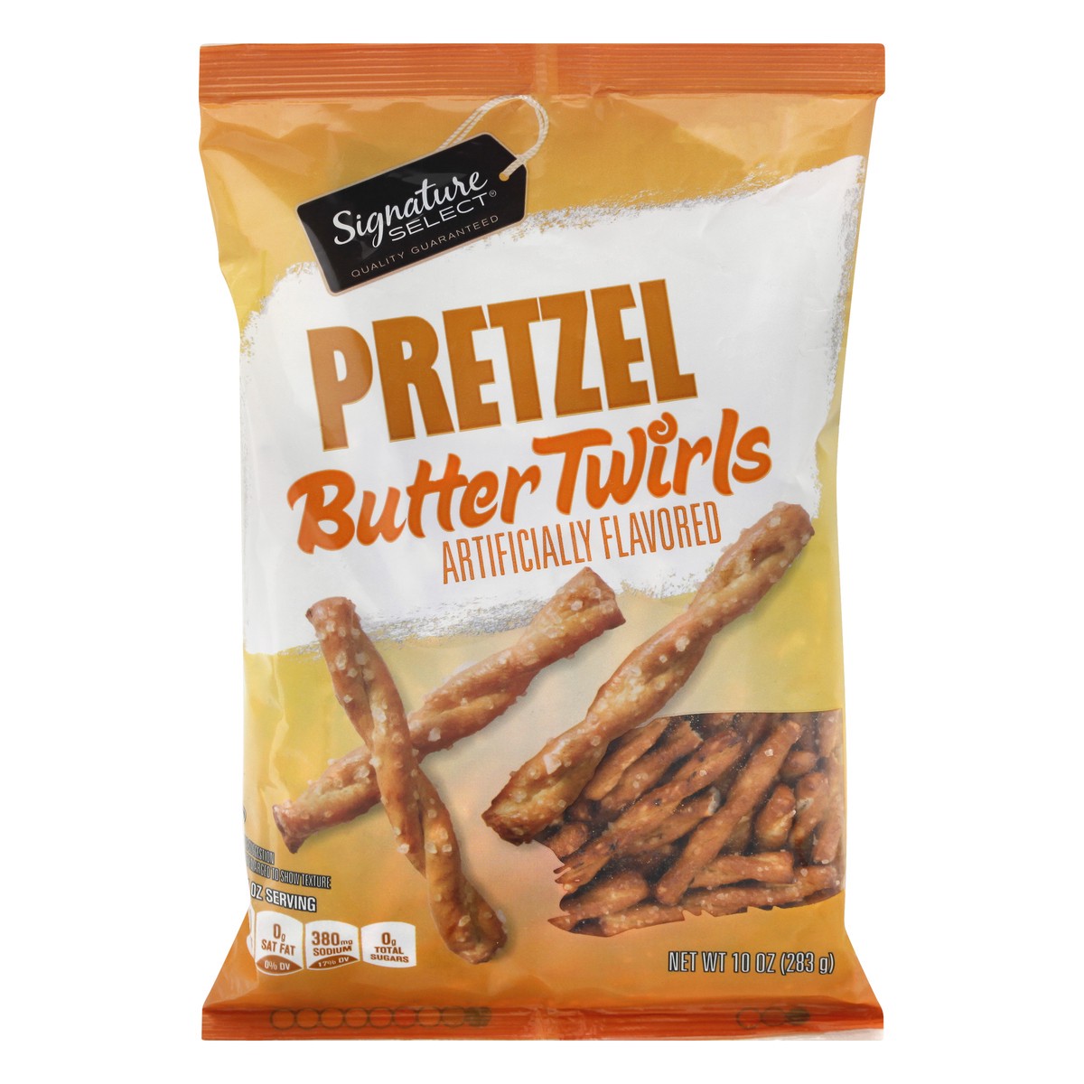 slide 1 of 12, Signature Select Butter Twirls Pretzel 10.0 oz, 10 oz