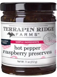 Terrapin Ridge Hot Pepper Raspberry Preserves - 11 oz