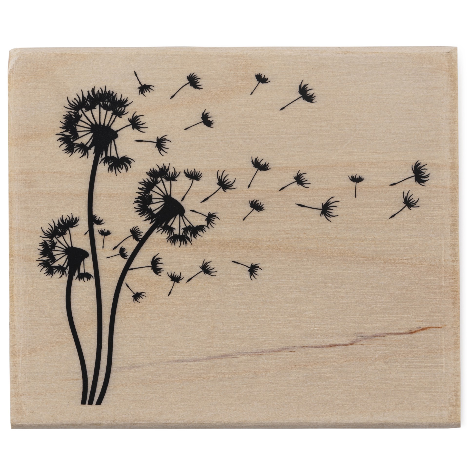 slide 6 of 7, Dandelion Stamp By Recollections, 5 in x 3 in x 1 in