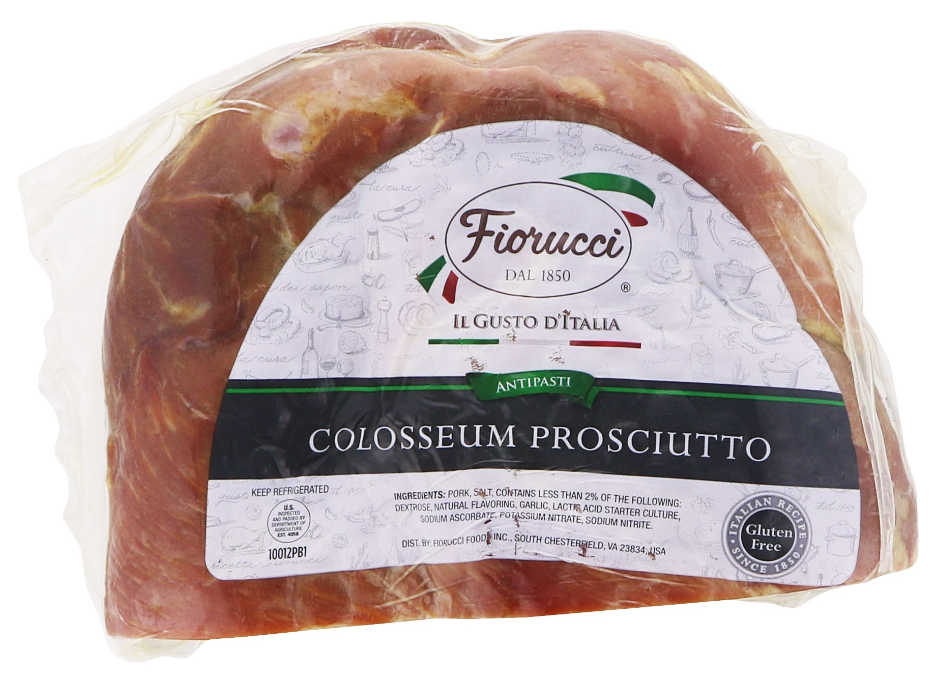 slide 1 of 1, Fiorucci Colosseum Prosciutto, per lb