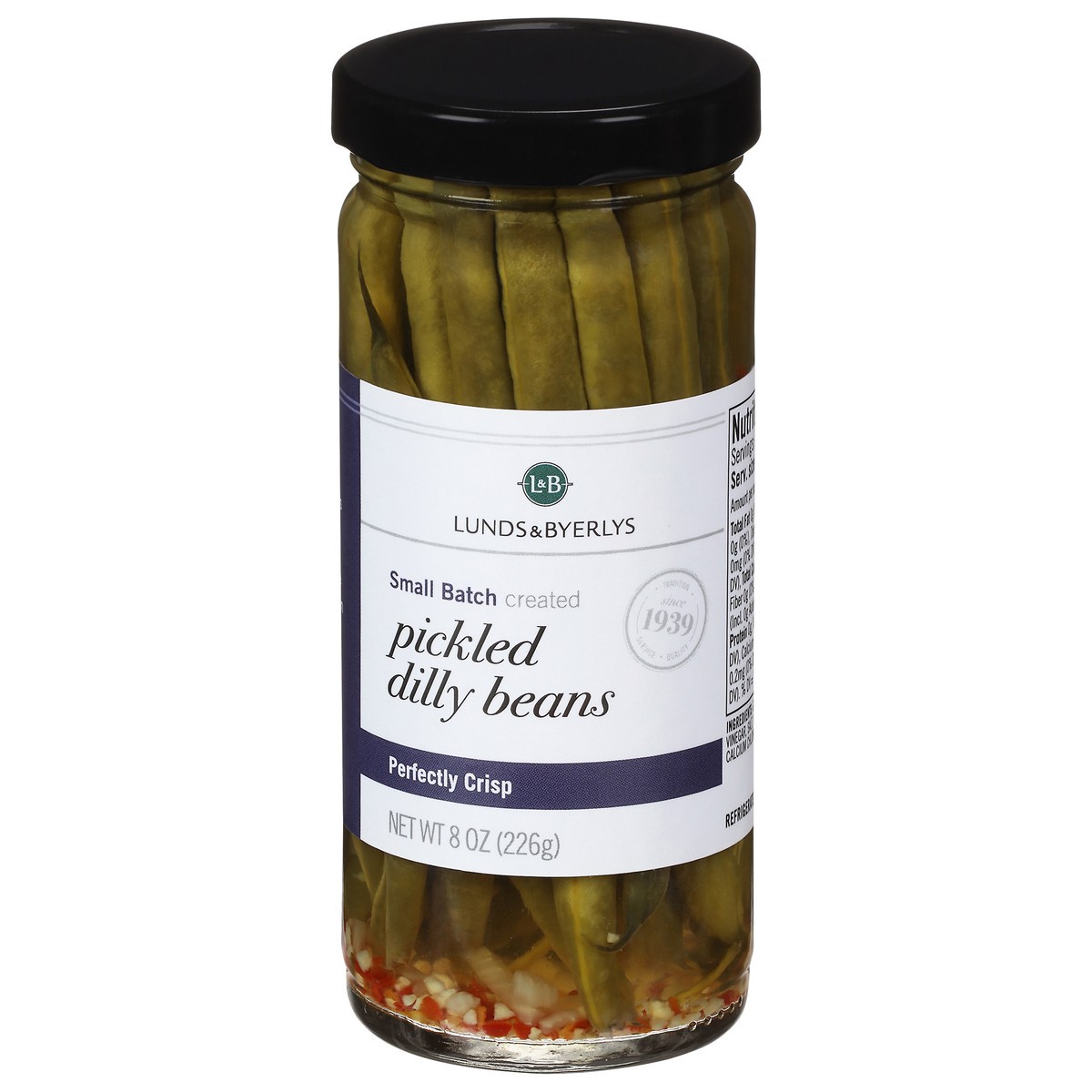 slide 1 of 1, Lunds & Byerlys Perfectly Crisp Pickled Dilly Beans 8 oz, 8 oz