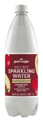 Giant Eagle Cranberry apple, Sparkling water